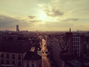 Vue sur la ville -Bruxelles